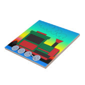 Treintrein Tegeltje (Zijkant)