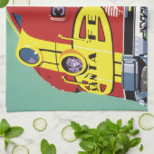 Treintrein Theedoek (Gevouwen)