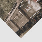 Treintrein Tissuepapier (Detail)