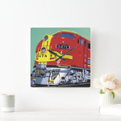 Treintrein Vierkante Klok (Huis)