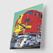 Treintrein Vierkante Klok (Hoek)