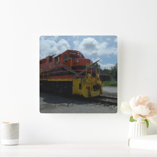 Treintrein Vierkante Klok (Huis)