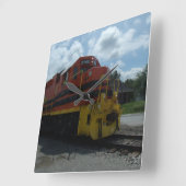 Treintrein Vierkante Klok (Hoek)