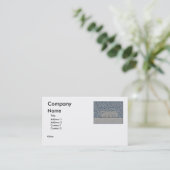 Treintrein Visitekaartje (Staand voorkant)