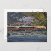 treintreinen briefkaart (Voorkant / Achterkant)