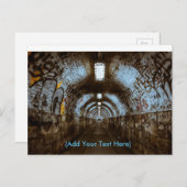 Treintunnel met graffiti-Briefkaart Briefkaart (Voorkant / Achterkant)