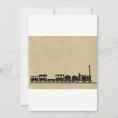 treinuitnodigingen kaart (Voorkant)