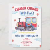 Treinuitnodigingen Kaart (Voorkant)