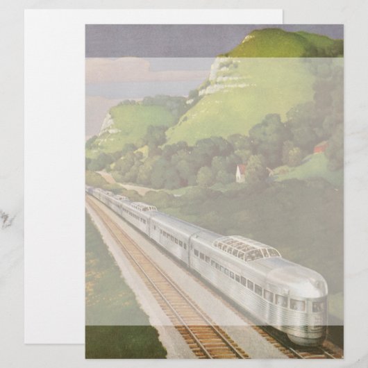  treinvakantie, locomotief in het land (Voorkant / Achterkant)