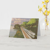  treinvakantie, locomotief in het land kaart (Gele Bloem)