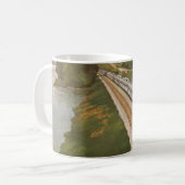 treinvakantie, locomotief in het land koffiemok (Voorkant links)