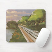  treinvakantie, locomotief in het land muismat (Met muis)