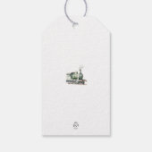 treinverjaardag dank u Label Cadeaulabel (Achterkant)