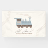  treinverjaardag spandoek (Horizontaal)