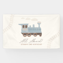  treinverjaardag spandoek