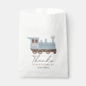  treinverjaardagsfeestje bedankzakje (Voorkant)