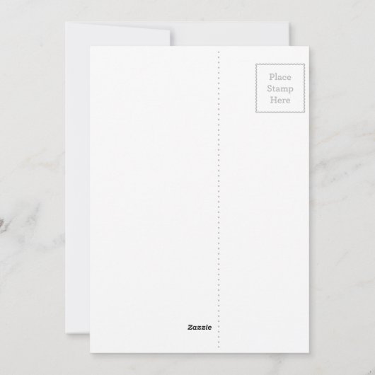 treinverkeer in Zwitserland Feestdagenkaart (Achterkant)