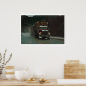 Treinverplaatsing voor logboekregistratie poster (Keuken)