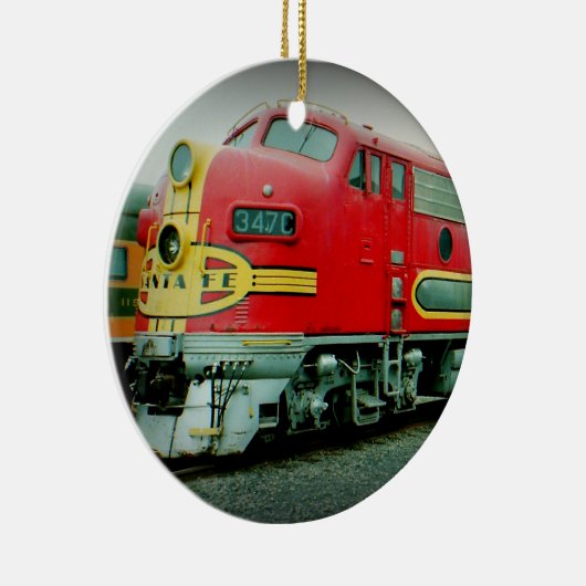 Treinversiering Keramisch Ornament (Rechts)