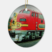 Treinversiering Keramisch Ornament (Links)