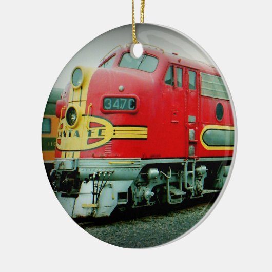 Treinversiering Keramisch Ornament (Links)