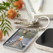 Treinvervoer Thailand ... Zuidoost-Azië reizen Sleutelhanger (Voorkant Rechts)