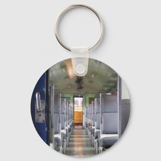 Treinvervoer Thailand ... Zuidoost-Azië reizen Sleutelhanger (Voorkant)