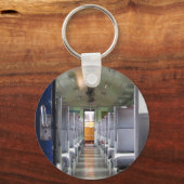 Treinvervoer Thailand ... Zuidoost-Azië reizen Sleutelhanger (Voorkant)