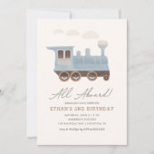  treinvervoer Verjaardag Kaart (Voorkant)