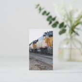 TreinVisitekaartjes Visitekaartje (Staand voorkant)