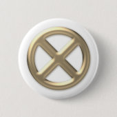 Treinwerker Ronde Button 5,7 Cm (Voorkant)