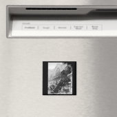 Treinwrak bij Montparnasse 1895 Magnet (Insitu (Vaatwasser))