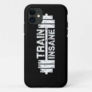 Treinzaad - Barbell, Gym, Inspirerend voor werkuit Case-Mate iPhone Case