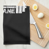 Treinzaad - Barbell, Gym, Inspirerend voor werkuit Theedoek (Quarter Fold)