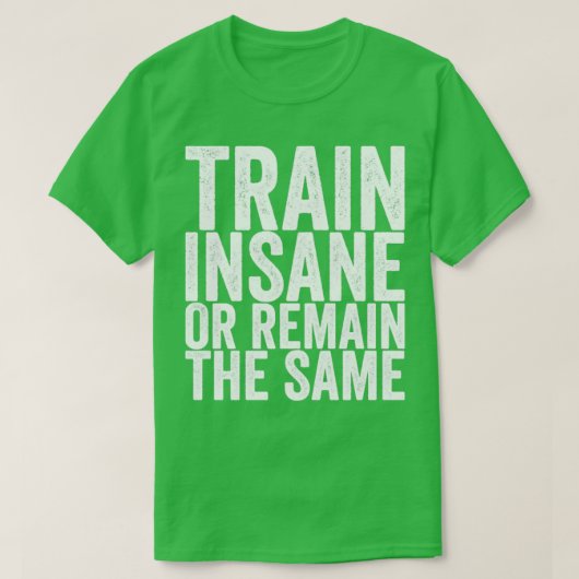 Treinzaad of hetzelfde t-shirt (Design voorkant)