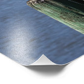 Trek aan de piloot foto afdruk (Hoek)