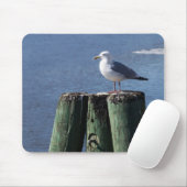 Trek aan de piloot muismat (Met muis)