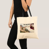 Trek Aan Mijn Vinger - Michelangelo Schepping Sche Tote Bag (Voorkant (product))