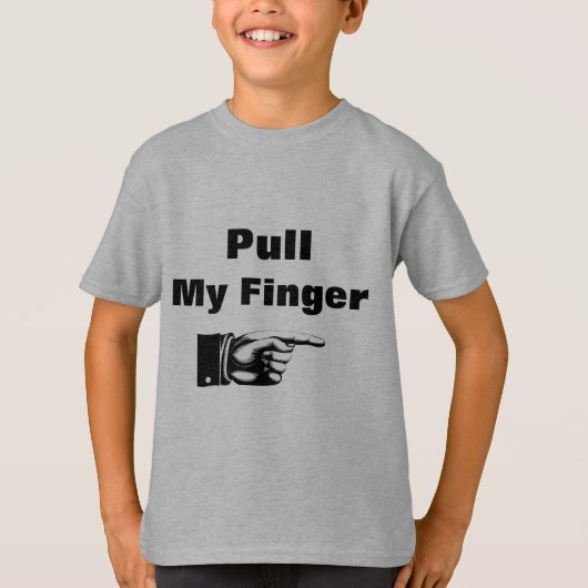 Trek aan mijn vinger T-shirt (Voorkant)