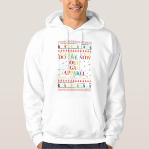 Trek Aan Ons Kleding Voor De Gay Kerstmis Aan Hoodie