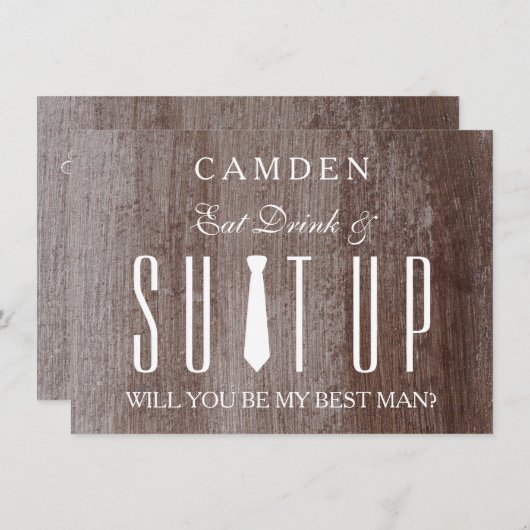 Trek aan, wil je mijn getuige zijn? kaart (Voorkant / Achterkant)