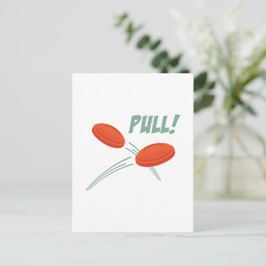 Trek! Briefkaart (Staand voorkant)