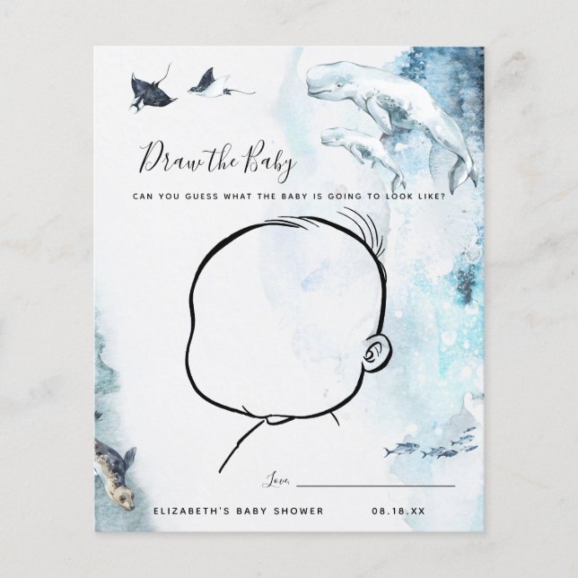 Trek de Baby | BABY SHOWER (Voorkant)