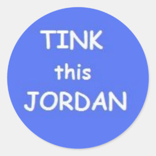 trek deze jordaanse sticker aan