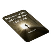 Trek dicht bij God Bijbelcitaten Magneet (Rechterzijde)