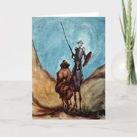Trek Don Quichot aan Kaart (Voorkant)