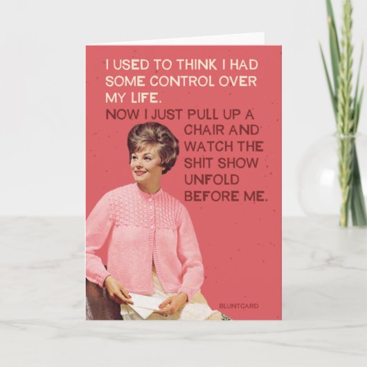 Trek een stoel omhoog kaart (Voorkant)