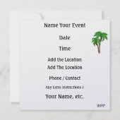 Trek een stoel omhoog - SRF Kaart (Achterkant)