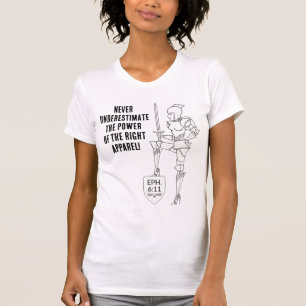 "Trek het complete harnas aan" T-shirt