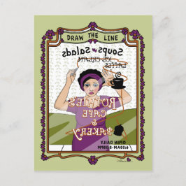 Trek het Line_A_ Briefkaart